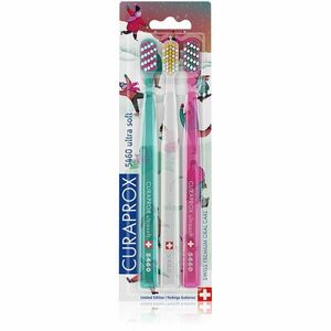 Curaprox Limited Edition Winter Wonderland zubní kartáčky 5460 Ultra Soft 3 ks obraz
