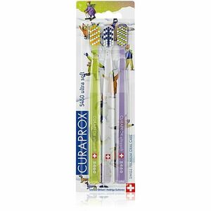 Curaprox Limited Edition Winter Wonderland zubní kartáčky 5460 Ultra Soft 3 ks obraz