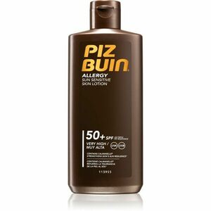 Piz Buin Allergy ochranné opalovací mléko pro suchou a citlivou pokožku SPF 50+ 200 ml obraz