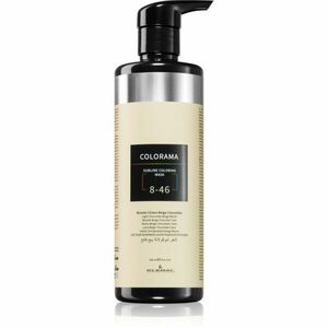 Kléral system Colorama barvicí maska pro všechny typy vlasů Light Chocolate Beige Blond 8.46 500 ml obraz