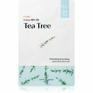 ETUDE 0.2 Therapy Air Mask Tea Tree zklidňující plátýnková maska s osvěžujícím účinkem 20 ml obraz