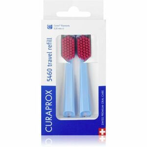 Curaprox Travel Set 2-pack cestovní set náhradní hlavice Blue 2 ks obraz