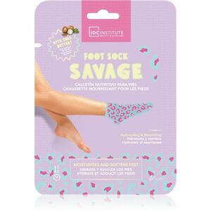 IDC Institute Foot Sock Savage hydratační maska na nohy 1 ks obraz