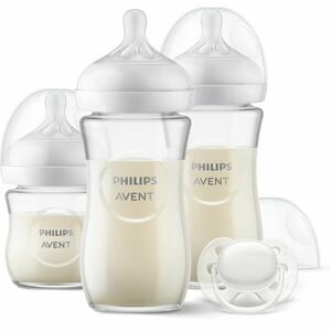 Philips Avent Natural Response Glass Set SCD878/11 dárková sada pro miminka obraz