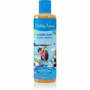 Childs Farm Bubble Bath bublinková koupel a mycí gel Raspberry 250 ml obraz