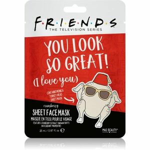 Mad Beauty Friends Turkey antioxidační plátýnková maska 25 ml obraz
