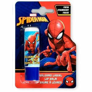 Marvel Spiderman Lip Balm balzám na rty s jahodovou příchutí 20 g obraz