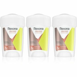 Rexona Maximum Protection Stress Control krémový antiperspirant pro redukci pocení výhodné balení obraz