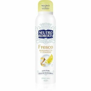 Neutro Roberts Bergamotto e Zenzero deodorant ve spreji s 48hodinovým účinkem 150 ml obraz