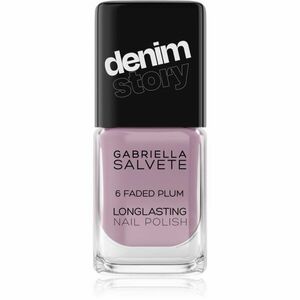 Gabriella Salvete Denim Story dlouhotrvající lak na nehty odstín 06 Faded Plum 11 ml obraz