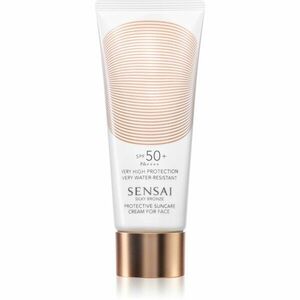 Sensai Silky Bronze ochranný krém na obličej proti slunečnímu záření SPF 50+ 50 ml obraz