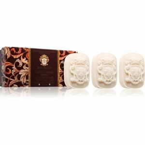 Saponificio Artigianale Fiorentino Patchouli and Sandalwood Set sada tuhých mýdel obraz