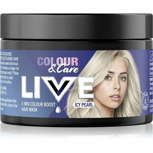 Schwarzkopf LIVE Colour & Care barvicí maska na vlasy odstín Icy Pearl 150 ml obraz