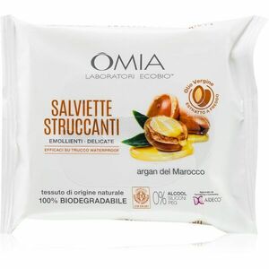Omia Laboratories Argan del Marocco odličovací ubrousky na make-up 20 ks obraz