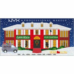 NYX Professional Makeup Home Alone Advent Calendar 2024 adventní kalendář pro dokonalý vzhled 24 ks obraz