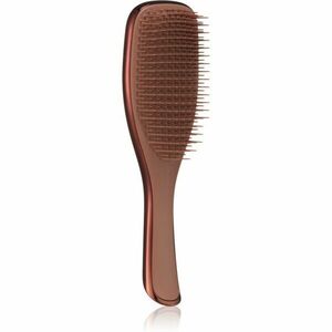 Tangle Teezer Ultimate Detangler Chrome plochý kartáč na rovné a kudrnaté vlasy Chocolate Bronze 1 ks obraz