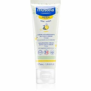 Mustela Bébé Dry Skin výživný krém pro suchou pleť pro děti od narození 40 ml obraz