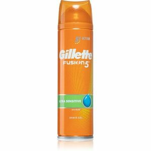 Gillette Fusion5 Ultra Sensitive gel na holení pro citlivou pleť 200 ml obraz