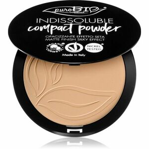 puroBIO Cosmetics Indissouble kompaktní pudr s matným efektem odstín 03 9 g obraz