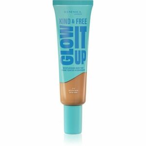 Rimmel Kind & Free Glow It Up lehký hydratační make-up odstín 210 Golden Beige 30 ml obraz