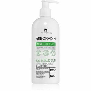 Seboradin Pure Balance čisticí šampon pro mastné, jemné a porézní vlasy 400 ml obraz