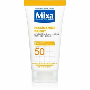 Mixa Niacinamide Bright korekční krém proti tmavým skvrnám SPF 50 50 ml obraz
