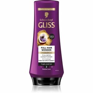 Schwarzkopf Gliss Full Hair Wonder regenerační balzám pro křehké vlasy 200 ml obraz