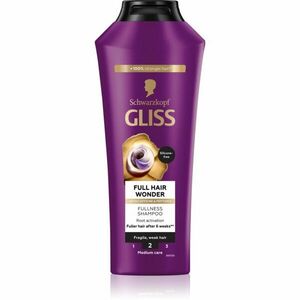 Schwarzkopf Gliss Full Hair Wonder regenerační šampon pro oslabené vlasy 400 ml obraz
