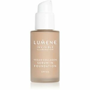 Lumene Invisible Illumination Vegan Collagen Serum in Foundation lehký make-up s vyživujícím účinkem SPF 30 2 30 ml obraz
