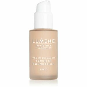 Lumene Invisible Illumination Vegan Collagen Serum in Foundation lehký make-up s vyživujícím účinkem SPF 30 1.5 30 ml obraz