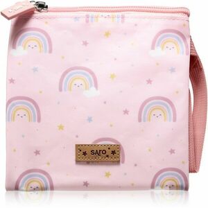 Saro Baby Sandwich Bag sáček na svačinku Pink 17, 5x17, 5 cm 1 ks obraz