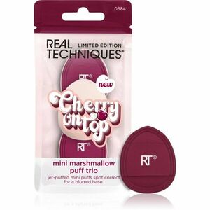 Real Techniques Cherry On Top Mini Marshmallow Puff Trio houbička na make-up obraz