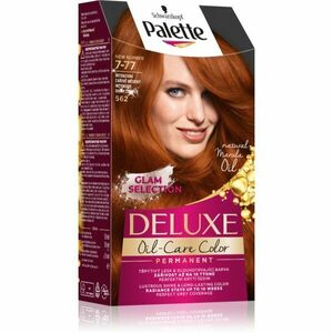 Schwarzkopf Palette Deluxe permanentní barva na vlasy odstín 7-77 (562) Intenzivní zářivě měděný 1 ks obraz