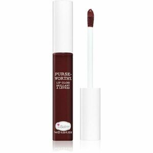 theBalm Purseworthy hydratační lesk na rty s bambuckým máslem odstín Satchel 7 ml obraz