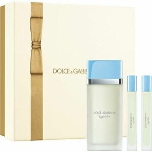 Dolce&Gabbana Light Blue EDT Trio Gift Set NEW dárková sada pro ženy obraz