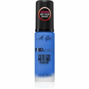 L.A. Girl Cosmetics PRO. Color podkladová báze pod make-up pro sjednocení barevného tónu pleti odstín Blue 30 ml obraz