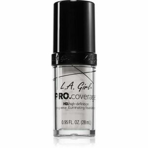 L.A. Girl Cosmetics PRO. Coverage rozjasňující tekutý make-up odstín White 28 ml obraz