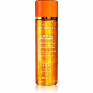 Institut Esthederm Adaptasun Golden Glow třpytivý olej s vysokou UV ochranou 125 ml obraz