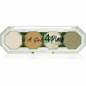 L.A. Girl Cosmetics 4 Play paletka očních stínů odstín Cowgirl 3.2 g obraz
