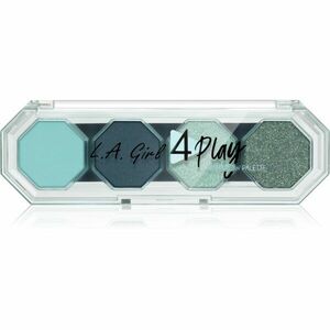 L.A. Girl Cosmetics 4 Play paletka očních stínů odstín All Nighter 3.2 g obraz