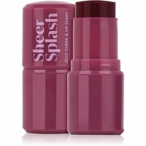 Barry M Sheer Splash multifunkční líčidlo líčidlo na rty a tváře odstín Pomegranate Pour 5.8 g obraz