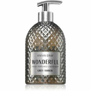 Vivian Gray Wonderful Grey Amber luxusní tekuté mýdlo na ruce s parfemací 500 ml obraz