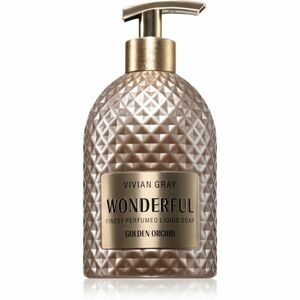 Vivian Gray Wonderful Golden Orchid luxusní tekuté mýdlo na ruce 500 ml obraz