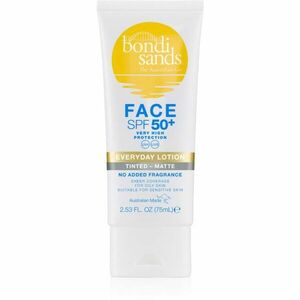 Bondi Sands SPF 50+ Everyday Face Lotion ochranný tónovací krém na obličej pro matný vzhled SPF 50+ 75 ml obraz
