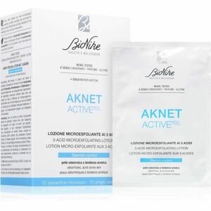 BioNike Aknet ACTIVEpeel exfoliační ubrousky na obličej 20 ks obraz