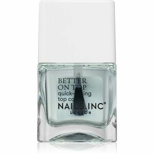 Nails Inc. Better on Top vrchní ochranný lak na nehty s leskem 14 ml obraz