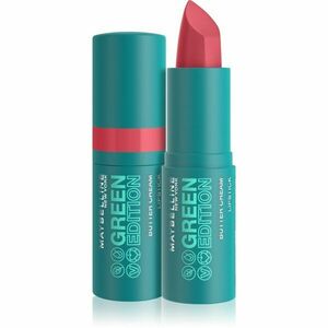 MAYBELLINE NEW YORK Green Edition krémová rtěnka s hydratačním účinkem odstín 008 Floral 3.4 g obraz