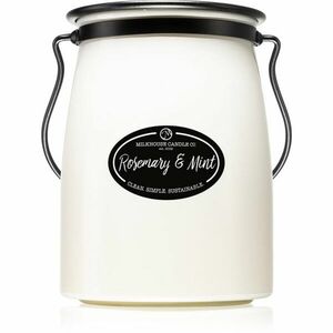 Milkhouse Candle Co. Creamery Rosemary & Mint vonná svíčka Butter Jar 624 g obraz