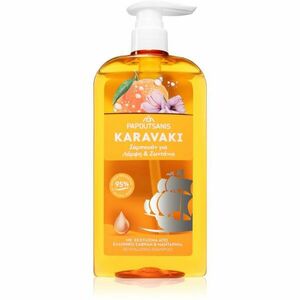 PAPOUTSANIS Karavaki Shine & Vitality šampon pro lesk a hebkost vlasů 600 ml obraz