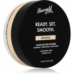 Barry M Ready Set Smooth matující sypký pudr odstín Banana 5 g obraz